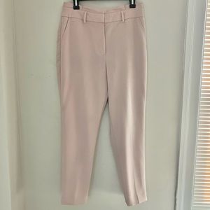 White House Black Market Blush Tapered Ankle Pants Size 8